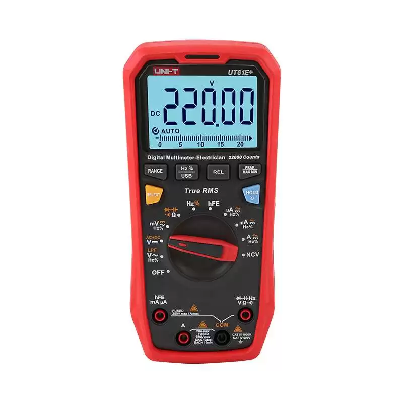 UT61E+ 1000V True RMS Digital Avo Multimeter