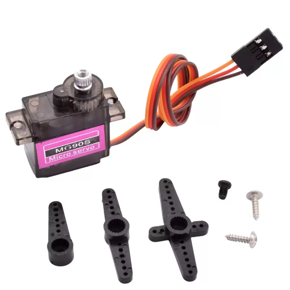 Micro Servo Continuous Rotation MG90S (Half Metal ) 360 Degree