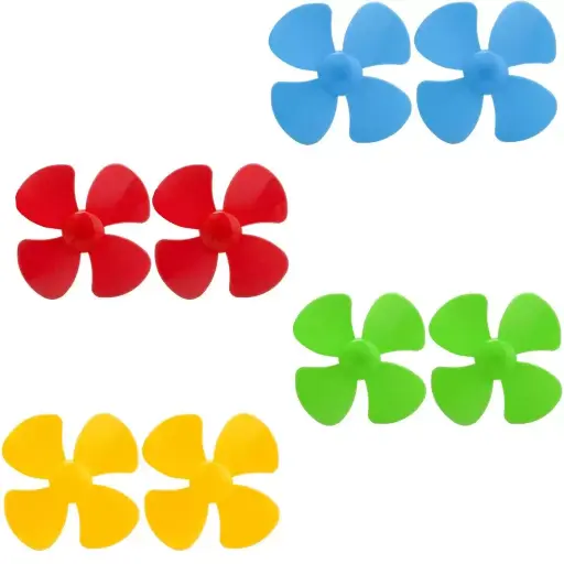 Plastic Propeller 4 Blades 80mm