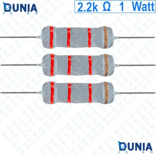 2.2k ohm 1 watt