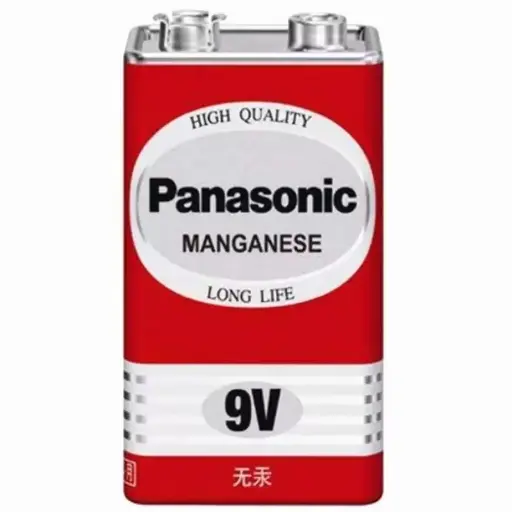 Panasonic Battery 9V Red