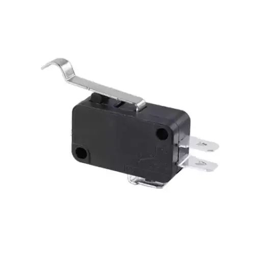 SPDT Micro Limit Switch Long Arm with Arc 25mm Lever 16A